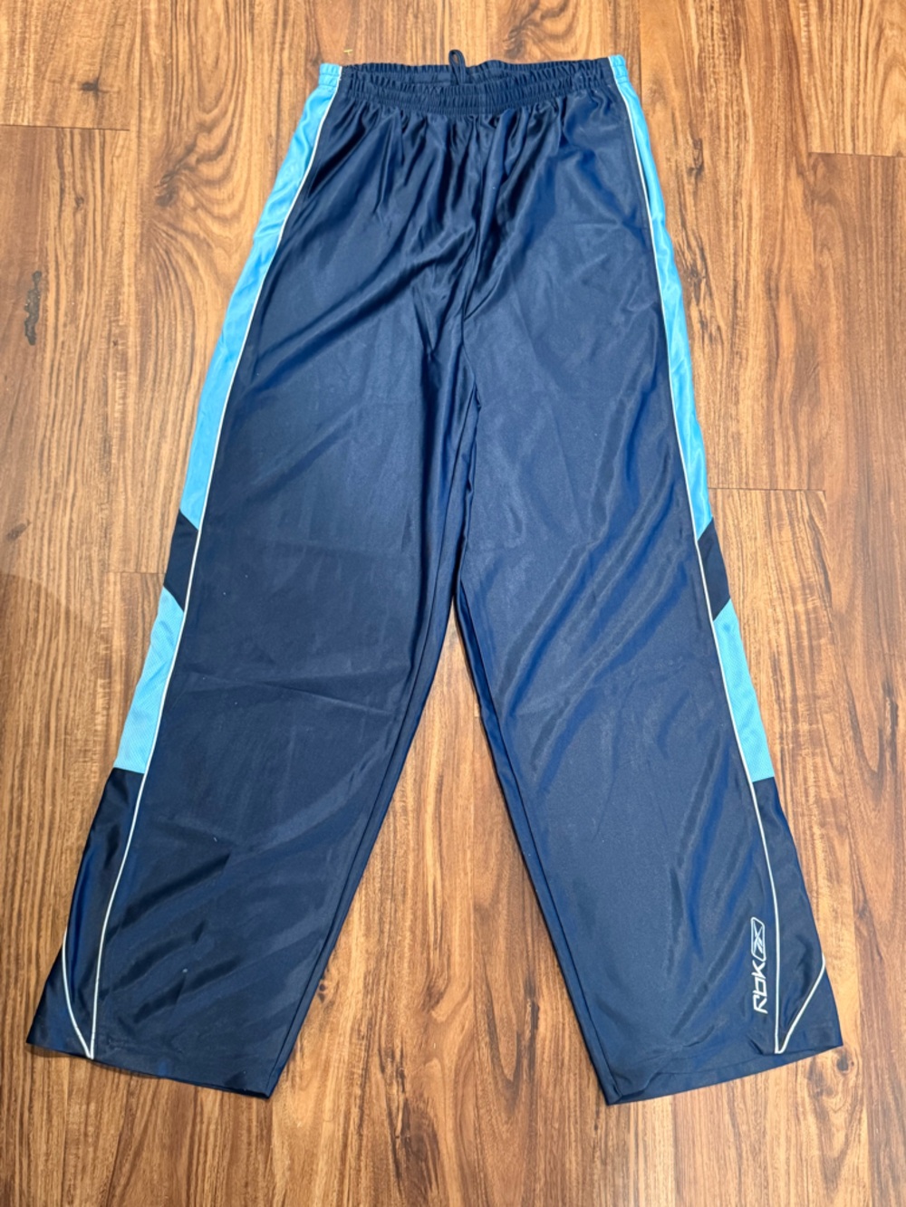 VTG Y2K Reebok Shiny Dazzle Track Pants Men’s XL